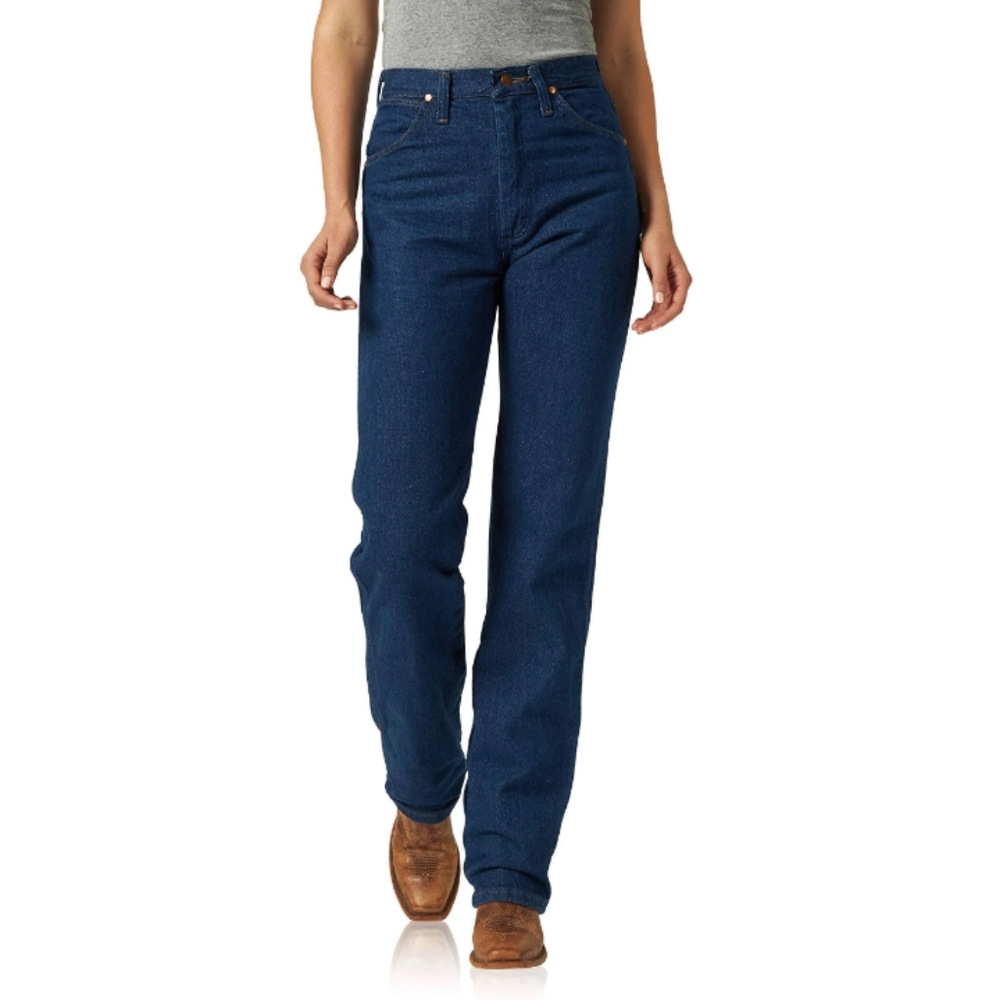 NWT Wrangler Cowboy Cut 100% cotton high rise jeans size 1